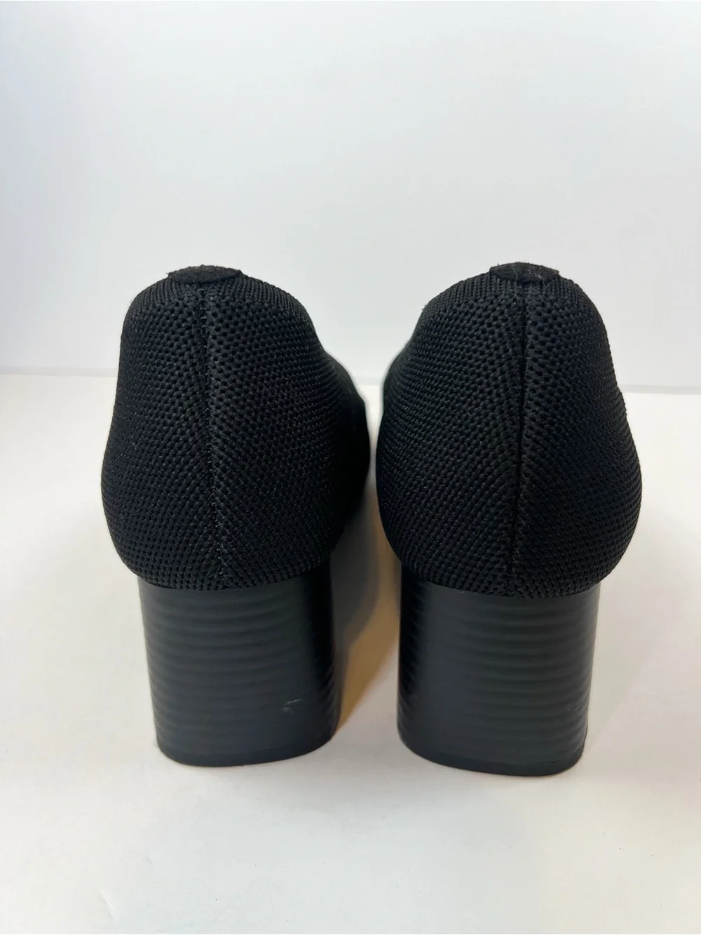 Vivaia Georgia Pointed Toe Chunky Heels Black size 41.5 / US Women’s 10